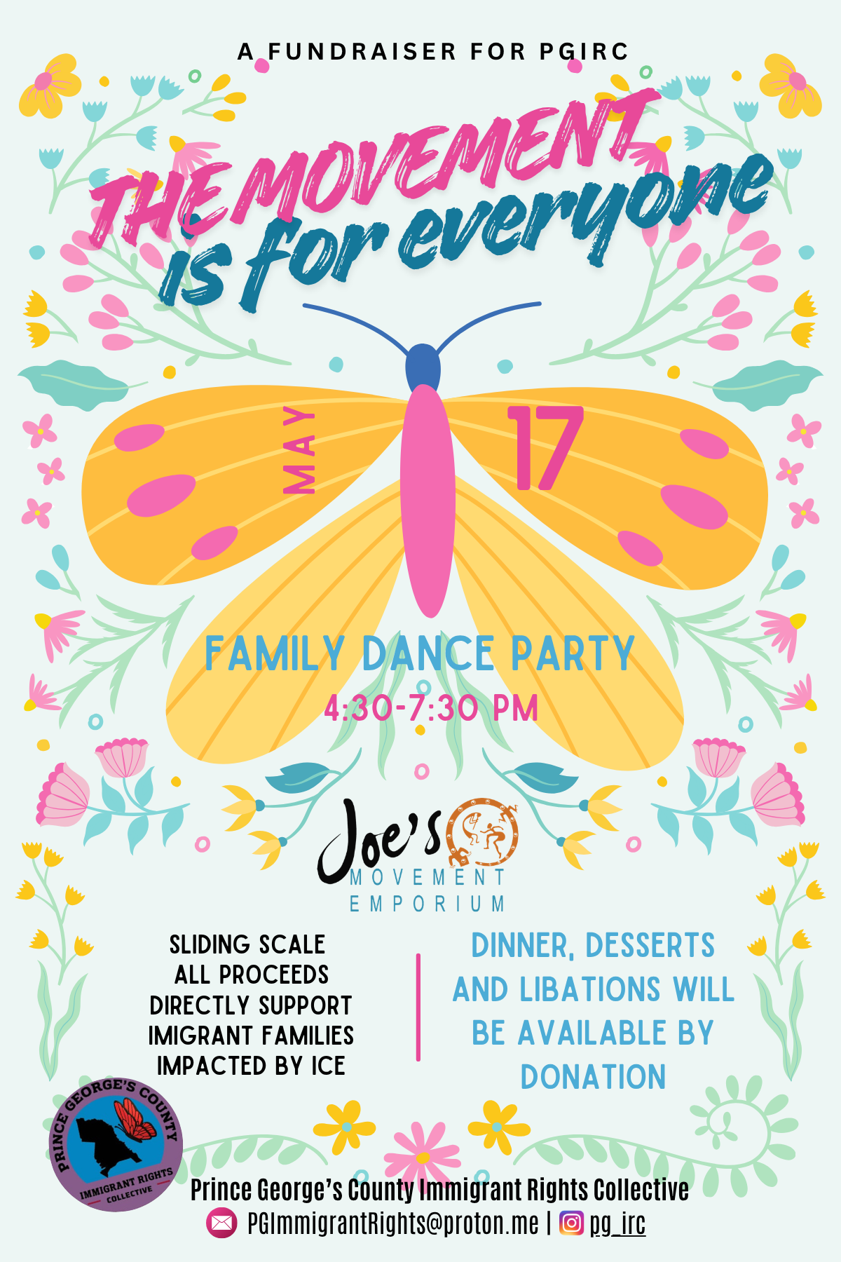 The Movement is for Everyone: A Family Dance Party Fundraiser for